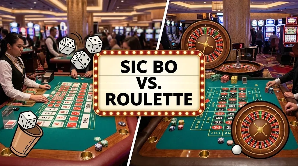 Sic Bo vs. Roulette