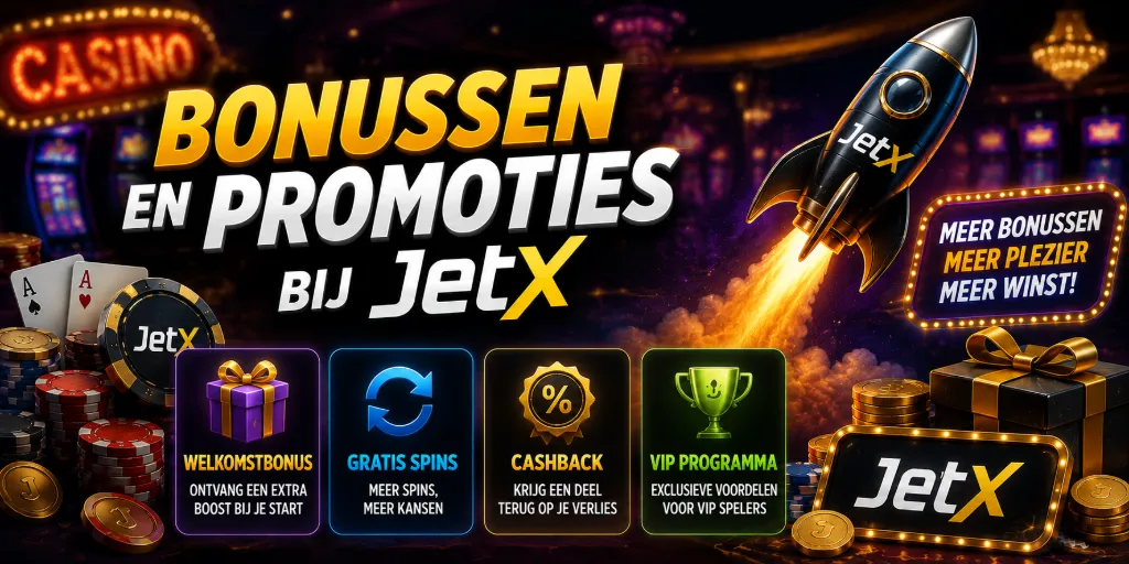Bonussen en Promoties bij JetX