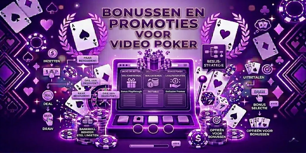 Bonussen en Promoties voor Video Poker