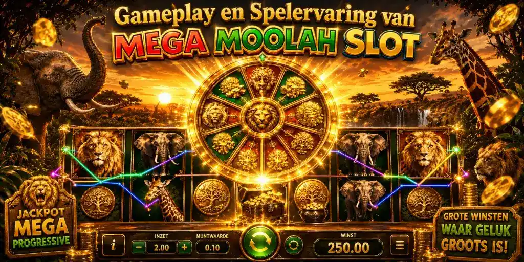 Gameplay en Spelervaring van Mega Moolah Slot