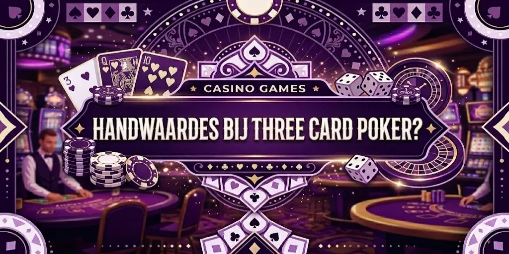 Handwaardes bij Three Card Poker