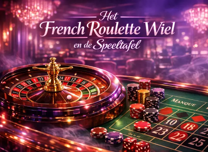 Het French Roulette Wiel en de Speeltafel