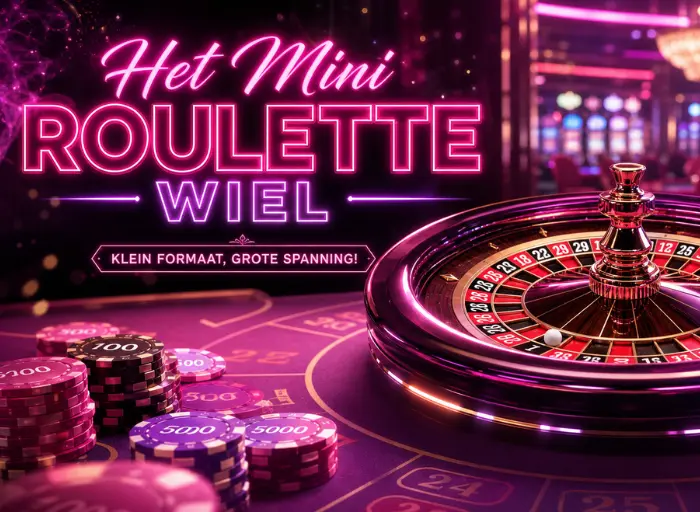 Het Mini Roulette Wiel