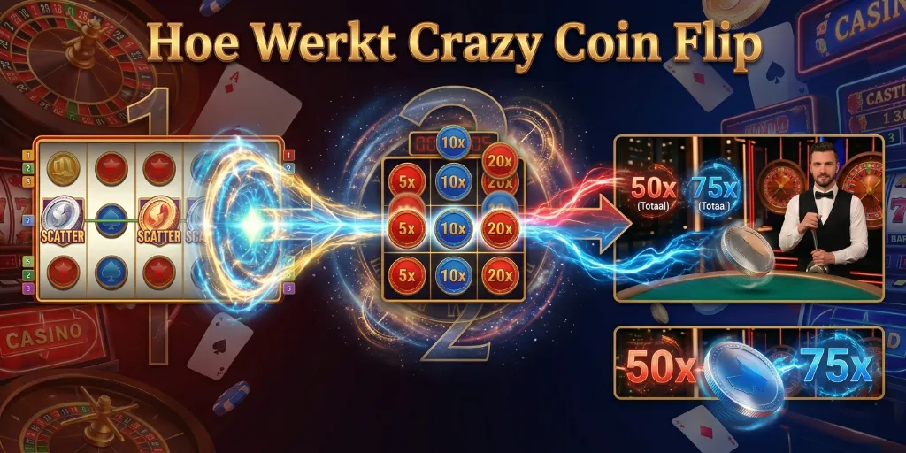 Hoe Werkt Crazy Coin Flip