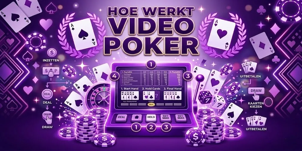 Hoe Werkt Video Poker?