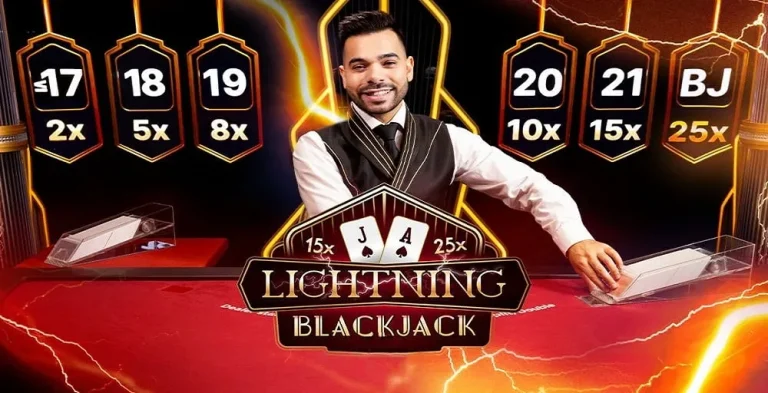 Lightning Blackjack Featured