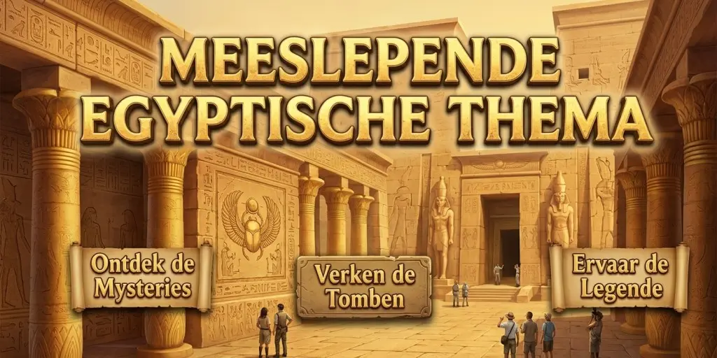 Meeslepende Egyptische Thema