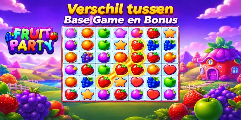 Verschil tussen Base Game en Bonus