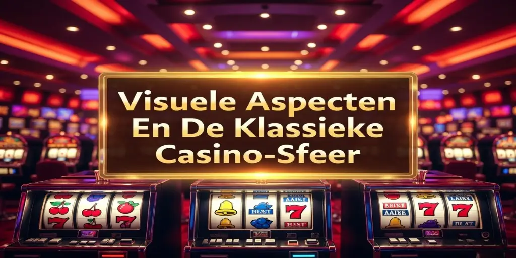 Visuele Aspecten En De Klassieke Casino-Sfeer