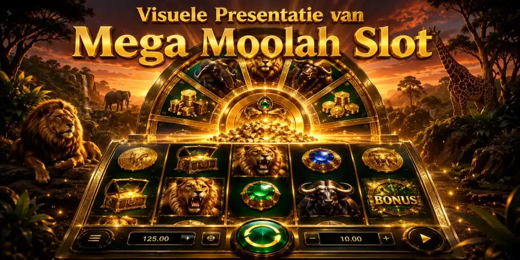 Visuele Presentatie van Mega Moolah Slot