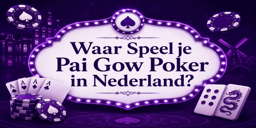 Waar Speel je Pai Gow Poker in Nederland?