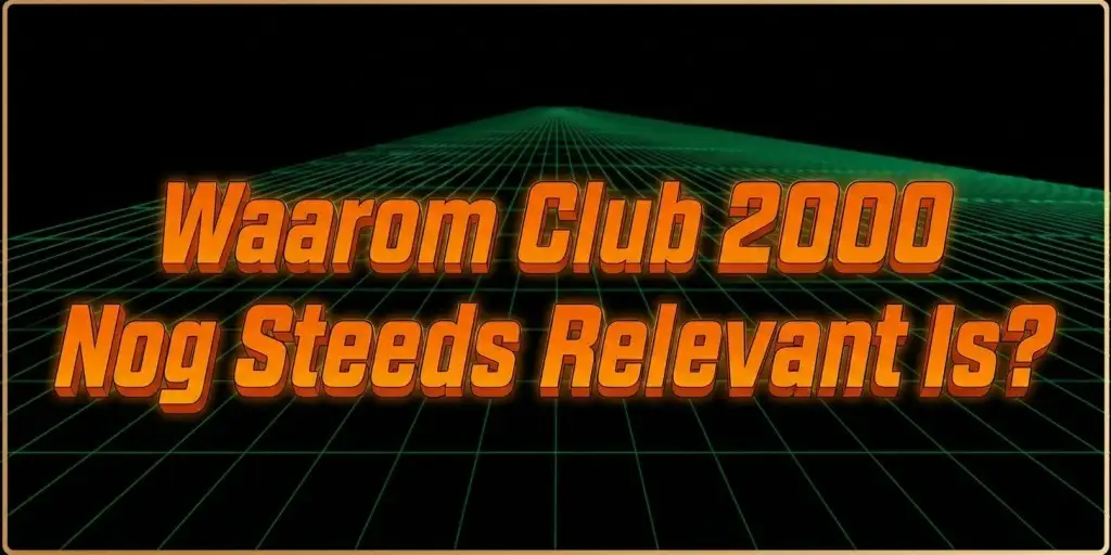 Waarom Club 2000 Nog Steeds Relevant Is