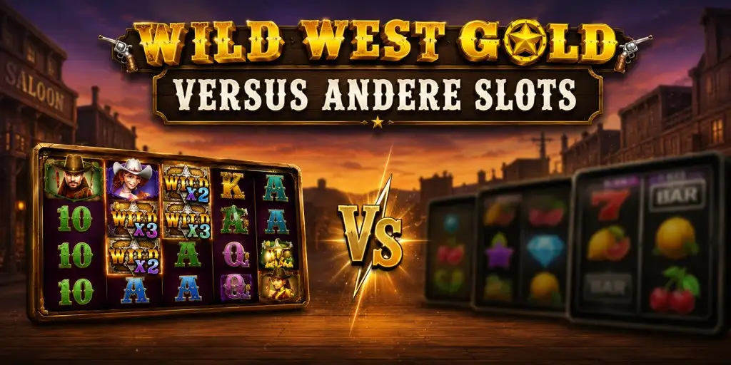 Wild West Gold versus Andere Slots