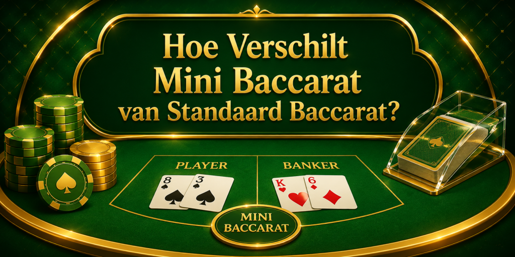 Hoe Verschilt Mini Baccarat van Standaard Baccarat